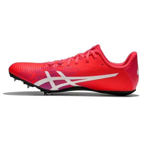 Asics HyperSprint S Abrasion Resistant Breathable Low Top Running Shoes Unisex Red