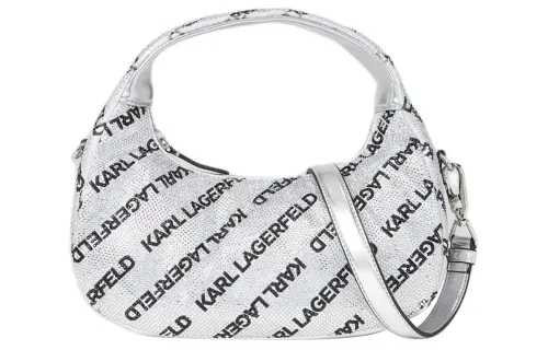KARL LAGERFELD / Karl Lagerfeld Jeans K/Kushion Logo Embellished Tote Bag