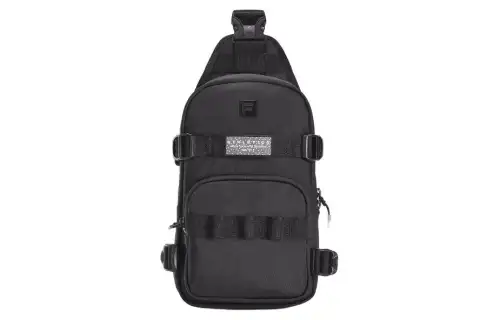FILA Fabric Sling Bag Extra Small Men's Pitch Black