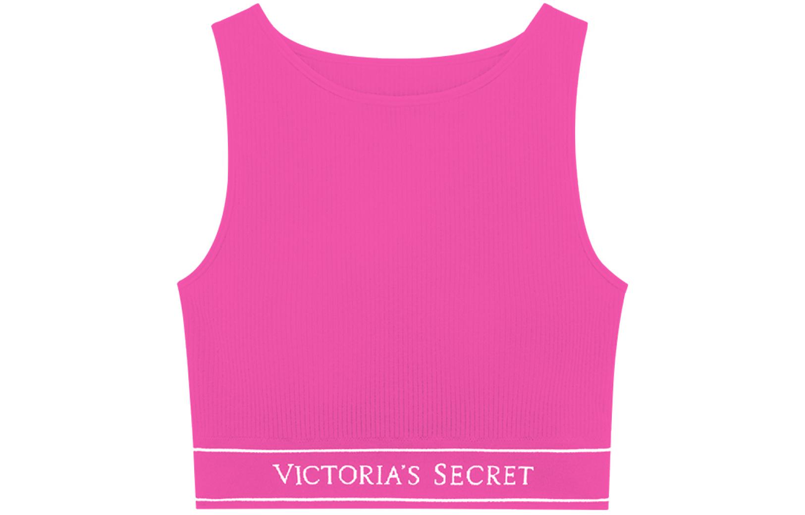 Женский топ Victoria's Secret Logo (розовый)