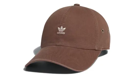 Adidas Originals Cotton Baseball Caps Unisex Brown/Black