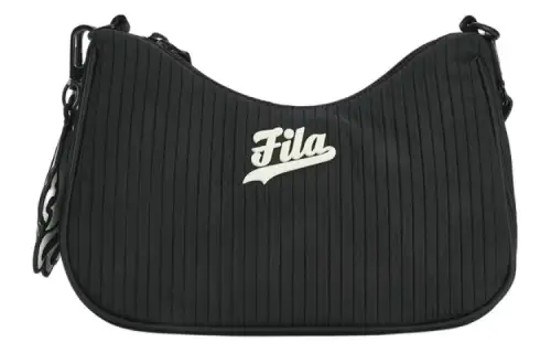 FILA FUSION Fabric Crossbody Bag, Shoulder Bag Women's Pitch Black