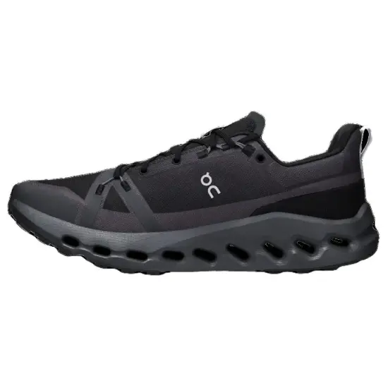 On Running Cloudsurfer Trail Waterproof Black Eclipse