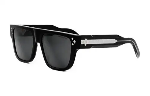 DIOR Square Sunglasses Unisex Black