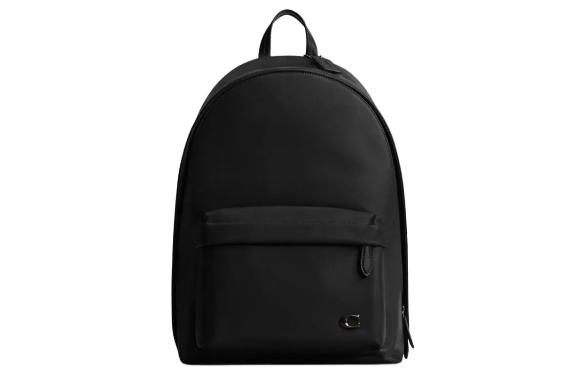 COACH HALL Leather Backpack Large Men's Black