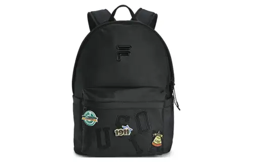 FILA FUSION Fabric Backpack Regular Unisex Black