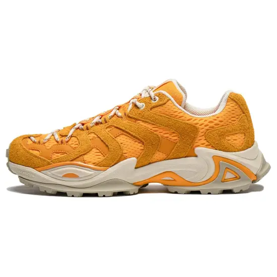 LiNing Casual Shoes Unisex Low-Top Golden Bowl Orange/Cotton Apricot Yellow