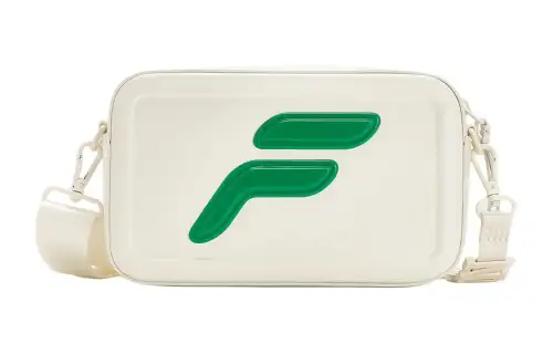 FILA FUSION Polyurethane Camera Bag, Crossbody Bag Unisex Coix Seed