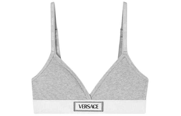 Женский спортивный топ Versace SS24 (серый)