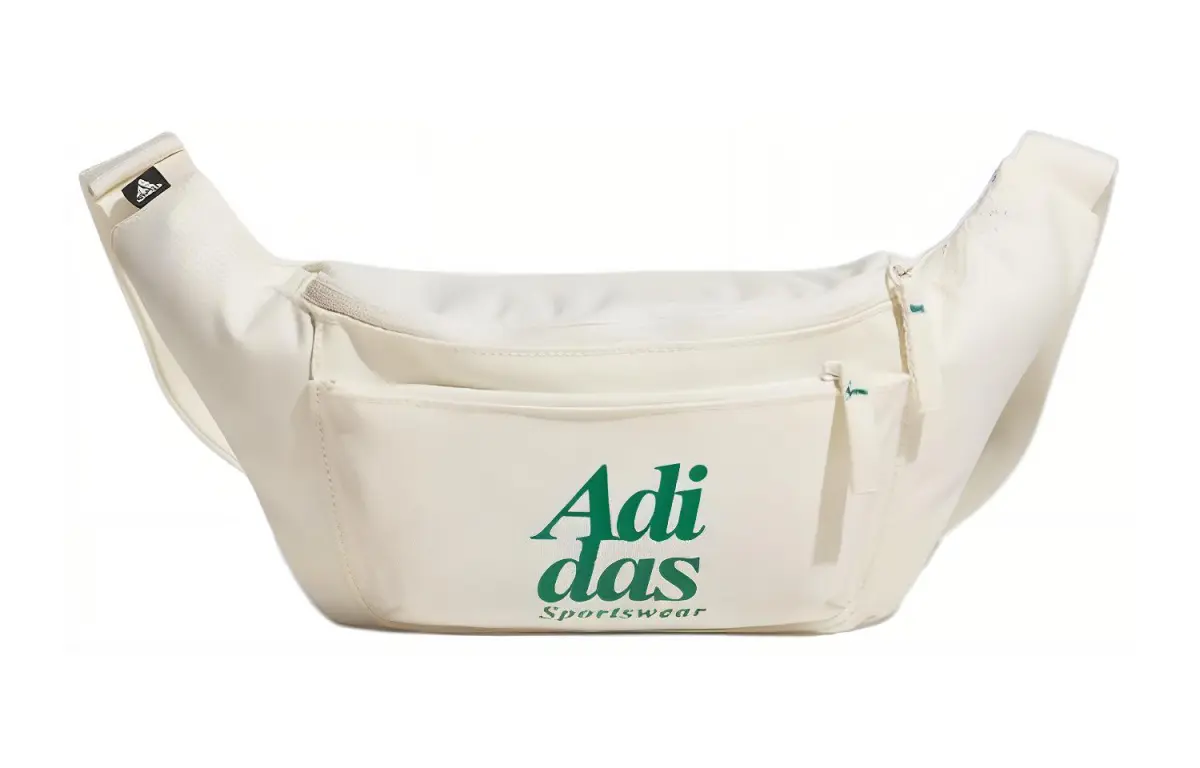 Adidas Polyester Fanny Pack Regular Unisex Ecru