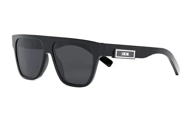 DIOR Square Sunglasses Unisex Black