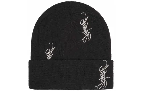 Supreme Logo embroidered Beanie