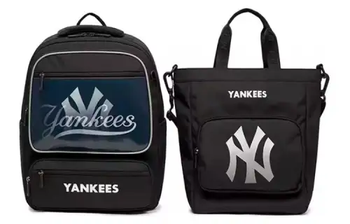 MLB Polyester Backpack Men's Black