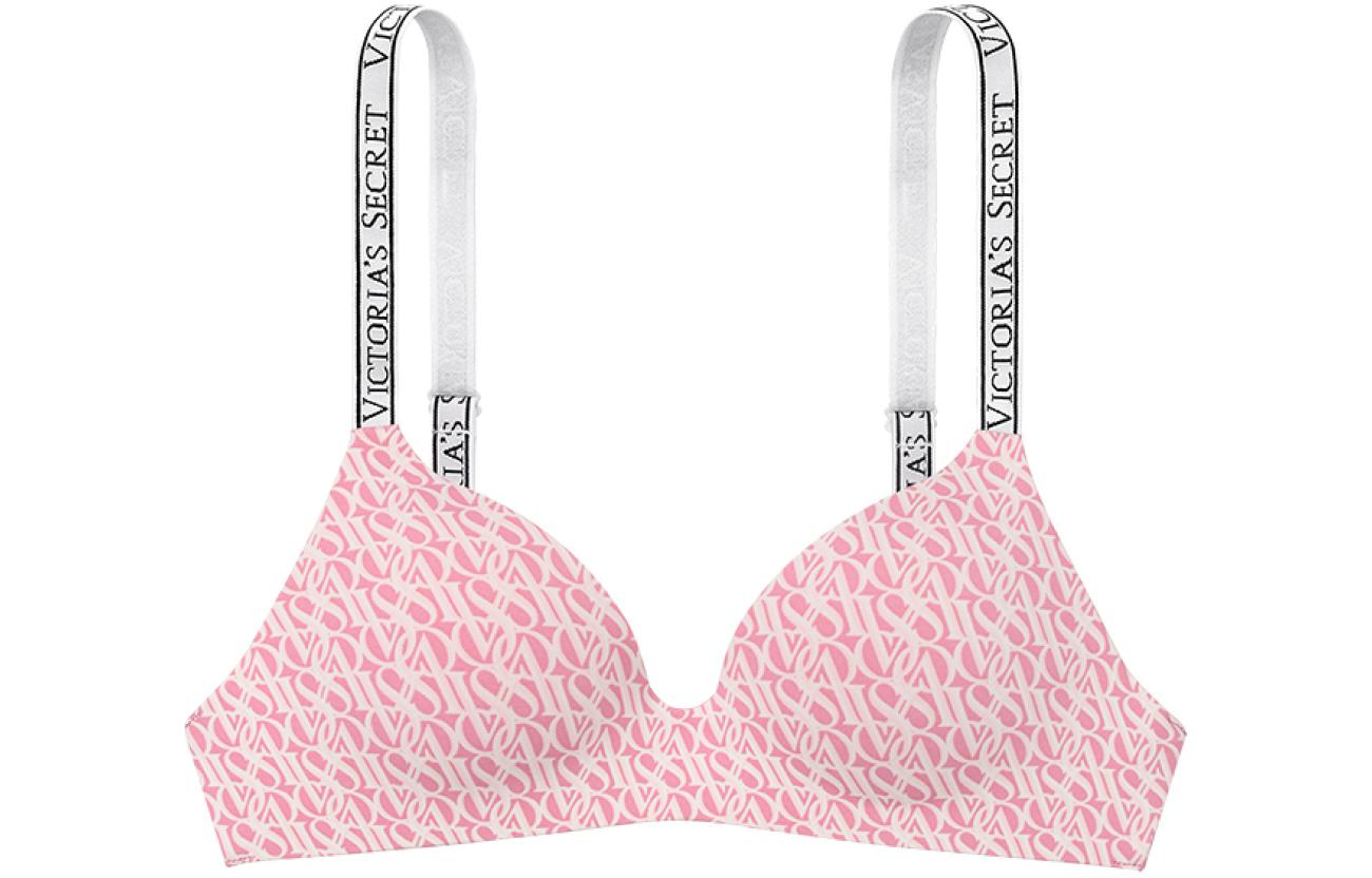 Женский бюстгальтер Victoria's Secret Wireless Bra (розовый)