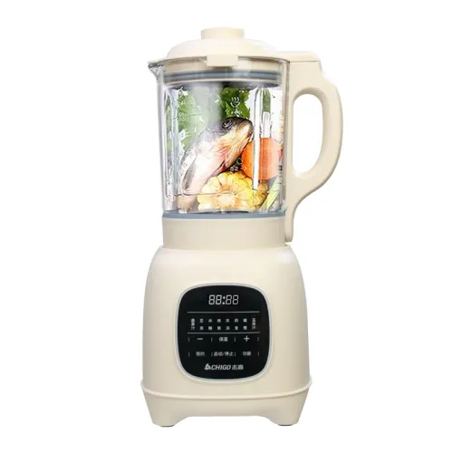 CHIGO TQ-808E Wall Breaker Fully Automatic Multi-Function Heating Small Soybean Milk Maker No Soaking No Filtration Juicing Machine