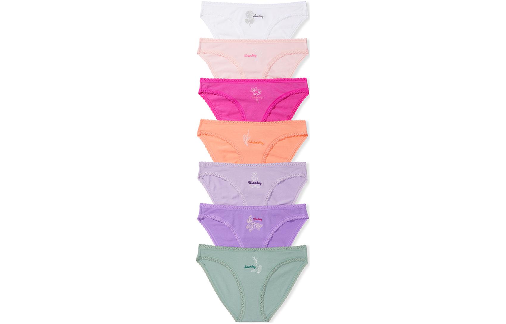 Женские трусы Victoria's Secret (разноцветный набор)