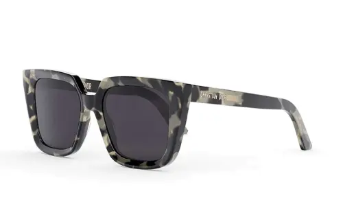 DIOR Square Sunglasses Unisex Green