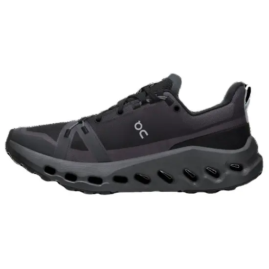 On Running Cloudsurfer Trail Waterproof Black Eclipse Women's