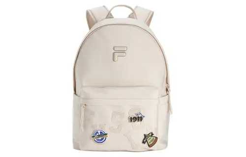 FILA FUSION Fabric Backpack Regular Unisex Lactose Color