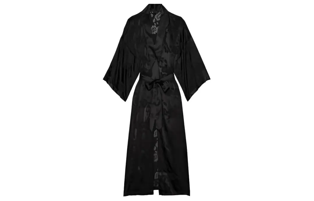 Victoria's Secret Sleep Robe Women's Black