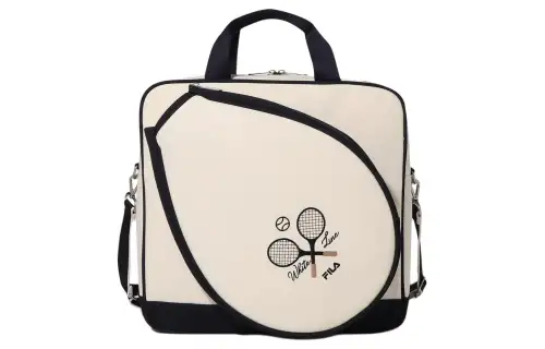 FILA Cotton Shoulder Bag, Crossbody Bag, Handbag Regular Unisex Black