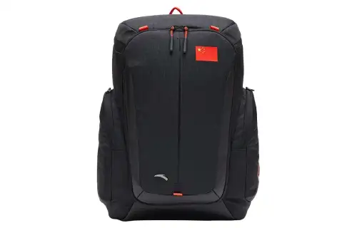 Anta Polyester Backpack Regular Men's Basic Black