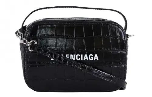 Balenciaga Everyday Leather Handbag, Shoulder Bag Unisex Black