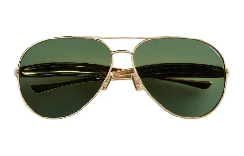 Bottega Veneta Aviator Frame Sunglasses