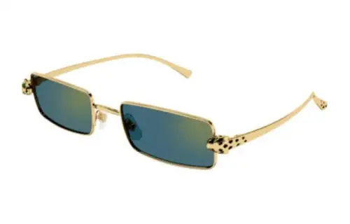 Cartier Rectangle Frame Sunglasses
