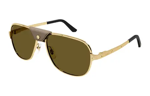 Cartier Aviator Frame Sunglasses