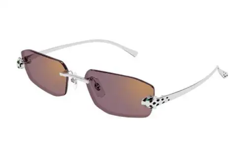Cartier Geometric Frame Sunglasses