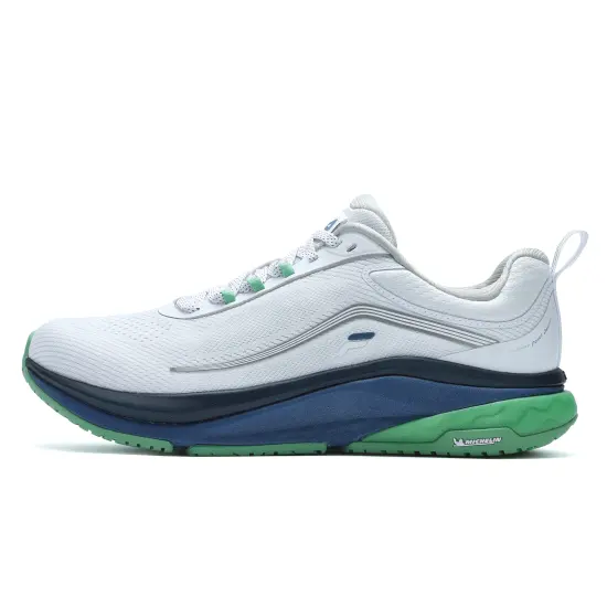 FILA SPDPANTHER2 Cushioned Slip-Resistant Rebound Low-Top Casual Running Shoes Men's White