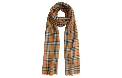 Burberry Knit Scarves Men's Brown