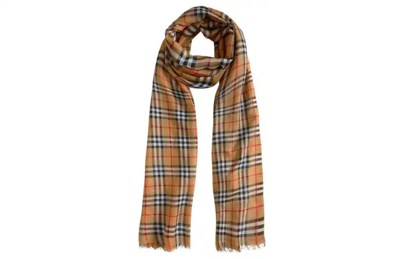 Burberry Knit Scarves Men's Brown