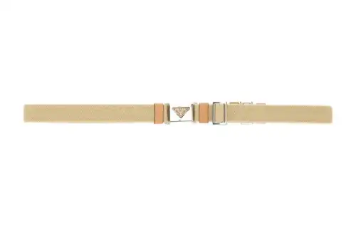 PRADA Triangle Logo Belt