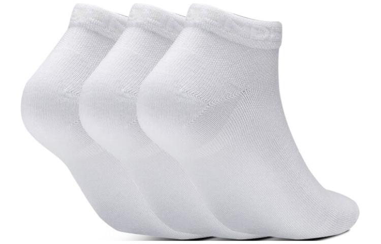 Under Armour Essential Ankle Socks Unisex 3 Pack White