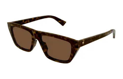 Bottega Veneta Eyewear Rectangle Frame Sunglasses