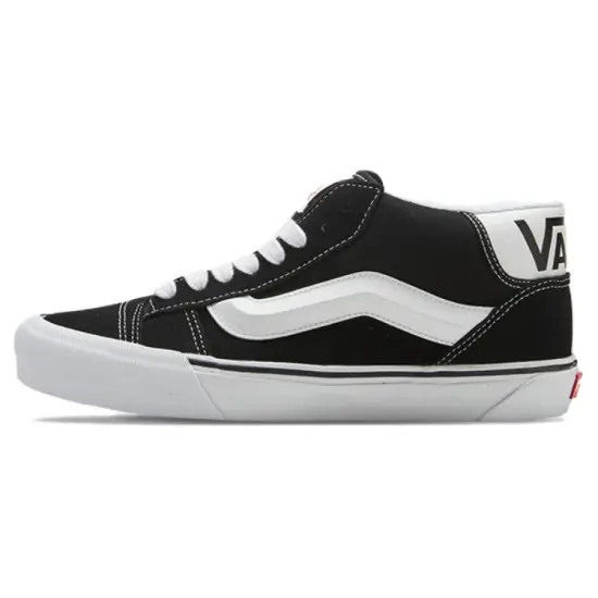 Vans Knu Mid Black True White
