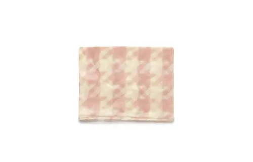 Burberry Houndstooth-Pattern Wraparound Scarf