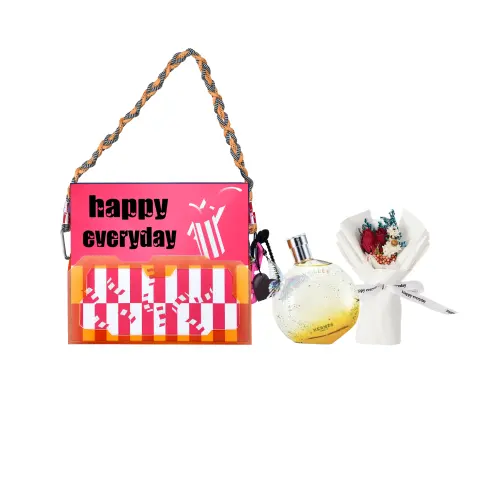 HERMES Gift box, perfume, set, punk style, light luxury style, 30 ml, 50 ml, 100 ml