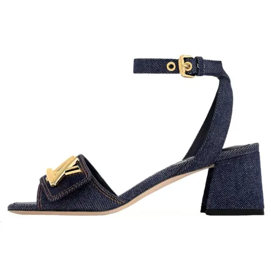 LOUIS VUITTON One-Strap Sandals Women's