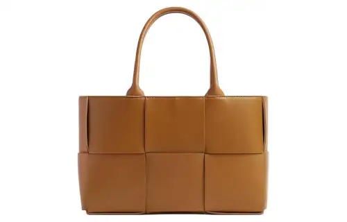 Bottega Veneta Arco Tote Bag Small Camel