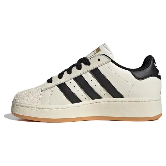 adidas originals SUPERSTAR XLG Skateboarding Shoes Women's Low-top White/Black