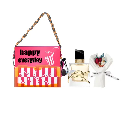 YSL, gift box, perfume, set, punk style, light luxury style, 30 ml, 50 ml, 90 ml