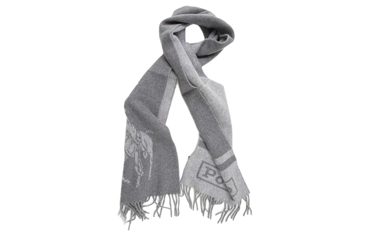 Polo Ralph Lauren Knit Scarves Men's Gray