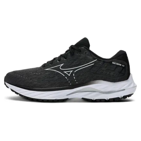 Mizuno Wave Inspire 20 2E Wide 'Ebony White Black'