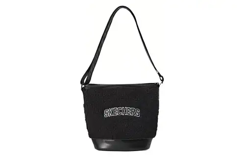Skechers Fabric Crossbody Bag, Shoulder Bag Women's Black