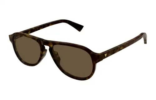 Bottega Veneta Eyewear Aviator Frame Sunglasses