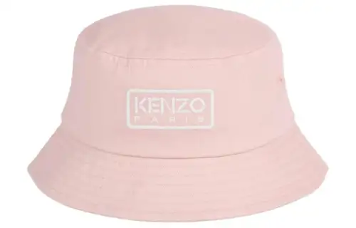 KENZO Cotton Bucket Hats Kids' Pink