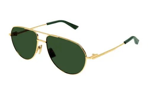 Bottega Veneta Eyewear Aviator Frame Sunglasses